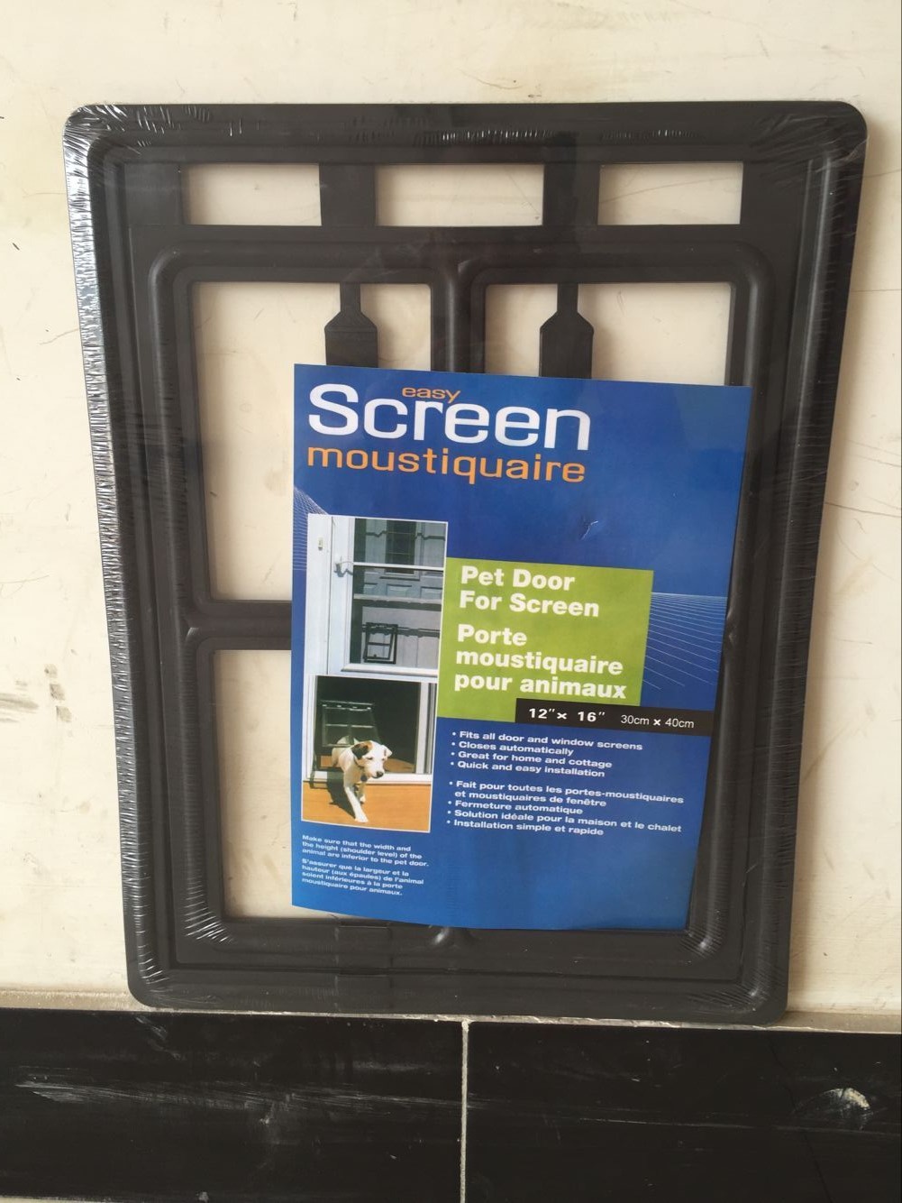 Screen Window Pet Door