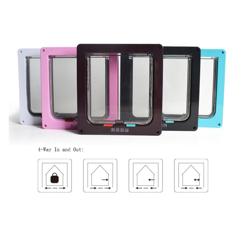 Cat Flap Door with 4 locking way