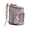 Two Tone Fabric Pet Backpack