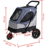 Travel Pet Jogger Stroller Cart