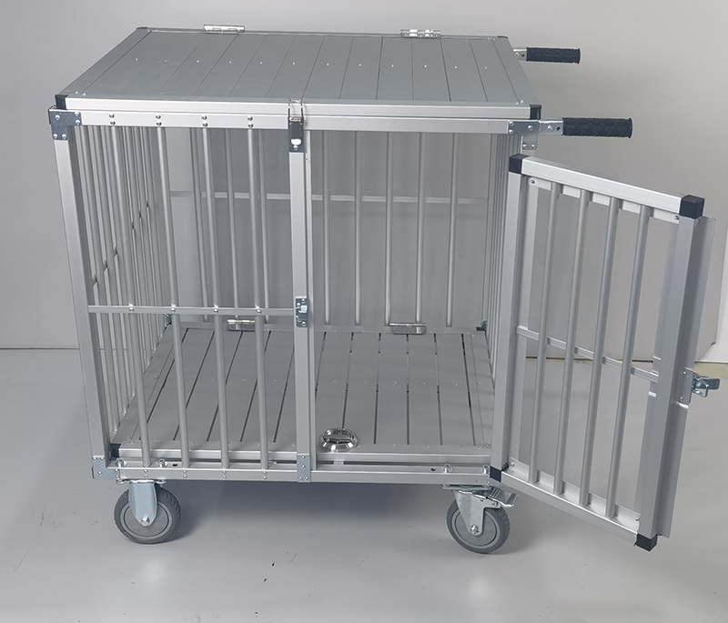 All Aluminium Dog Trolley with Foldable Handle