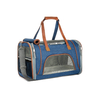 Two Tone Fabric Foldable Pet Carrier