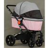 Heavy Duty Dog Stroller Travel Carriage with Zipperless Entry