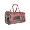 Two Tone Fabric Foldable Pet Carrier